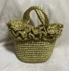 ビニール紐 デザイントートバッグ