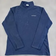 【即購入OK】　Columbia コロンビア　ハーフジップフリース　M　ネイビー