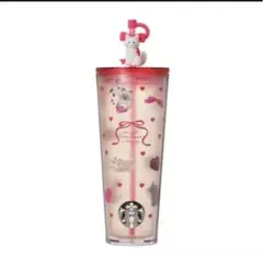 スターバックスバレンタイン2026 カップシェイプステンレスボトルハート