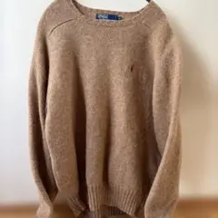 Polo by Ralph Lauren ベージュ長袖ニット