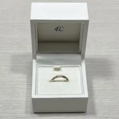 4℃ シルバーリング　８号