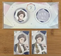 【にじさんじ 7th Anniversary】缶バッジセット　チェキ風カード
