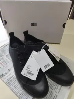 UNIQLO LEMAIREキャンバススニーカー 27.5cmブラック　ルメールのサムネイル