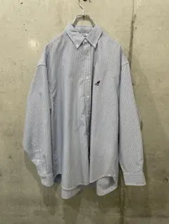 KANGOL × BEAMS HEART ストライプシャツ S