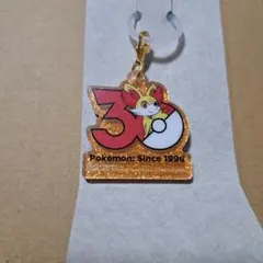 ポケモン 30周年 ロゴマスコット ポケチャーム フォッコ