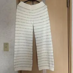 Cosy Rush ルームウェア パンツ ボーダー M-Lのサムネイル