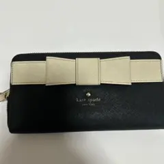 kate spade リボン付き長財布