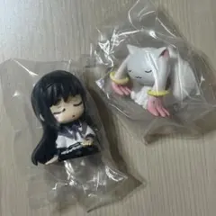 魔法少女まどか☆マギカ 肩ズン Fig暁美ほむら キュゥべえ　フィギュア ガチャ