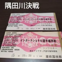 2026年最新】プロレス 半券の人気アイテム - メルカリ