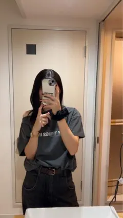 MOUSSY ONE SHOULDER Tシャツ