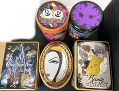 ディズニー お菓子缶5点セット　※まとめ買い相談OK