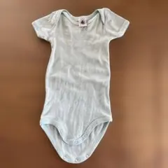 Petit Bateau 半袖ボディスーツ 6m ミントグリーン