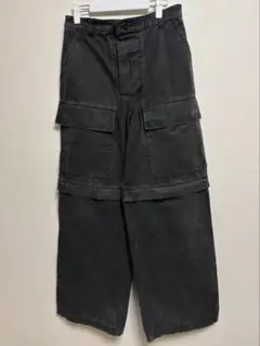 Acne Studios 2way カーゴパンツ ハーフパンツ ジッパーのサムネイル