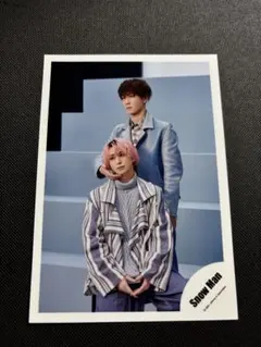 Snow Man 公式写真 Secret Touch 佐久間大介 渡辺翔太