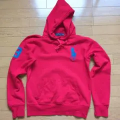 Polo Ralph Lauren 赤 フード付きパーカー S