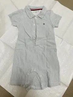 【美品　値下げ】TOMMY HILFIGER ベビー ロンパース ストライプのサムネイル