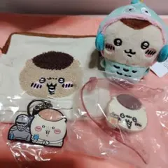 ちいかわくりまんじゅうさん　4点セット