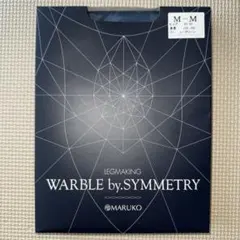 レッグメイキング　ウォーブル　byシンメトリー　タイツM-M