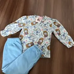 アナと雪の女王　パジャマ　アナ雪　ブルー　フリース　ディズニー　プリンセス