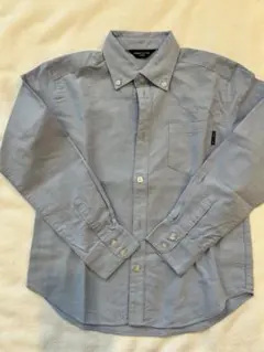 COMME CA ISM 長袖シャツ 130A ライトブルー