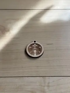 STARBUCKS スタバ　チャーム　ウッドのサムネイル