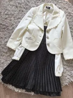 女の子　フォーマルスーツ　セットアップ　130