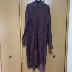 DRIES VAN NOTEN 腰紐付きシャツワンピースのサムネイル
