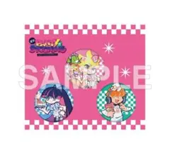 パンティ＆ストッキング　缶バッジ　アメリカンダイナー