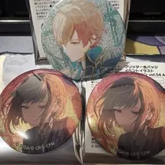 東雲絵名 東雲彰人 プロセカ グリッター缶バッジ 54A - メルカリ