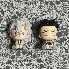 鬼滅の刃 ぺたっとねじまきますこっと vol.3 不死川実弥 悲鳴嶼行冥 ガチャ