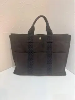 極美品】エルメス 新型エールライン MM グレー トート カデナ＆鍵付