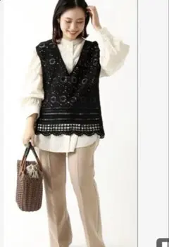 B.C STOCK かぎあみベスト