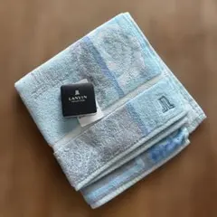 LANVIN COLLECTION タオルハンカチ ブルーのサムネイル