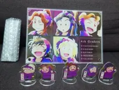 忍たま乱太郎　4年生　アクリルパネル1点　ミニアクリルスタンド 5点