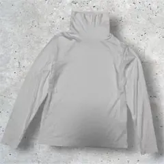 UNIQLO ユニクロ ヒートテック タートルネック カットソー 長袖 S 白