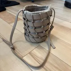 SLOBE IENA バスケットショルダーバッグ キャンバス バケツバックのサムネイル