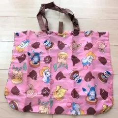 ポケモン　キャラクター　 エコバッグ　ピンク