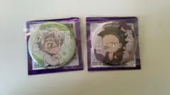 鬼滅の刃　不死川実弥・玄弥 缶バッジ 2個セット