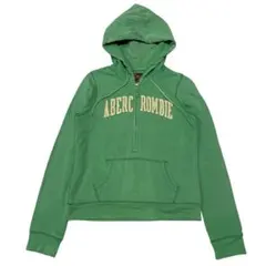 00s Abercrombie＆Fitch Y2K ハーフジップ フーディー