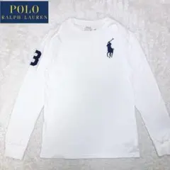 ポロラルフローレン ロンT ビッグポニー刺繍