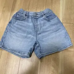 ユニクロ　キッズ　デニムショートパンツ　　１６０サイズ