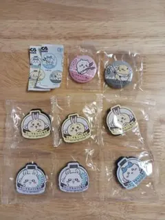 ちいかわ　くら寿司　缶バッチ　マグネットシート　セット　まとめ売り うさぎ　他