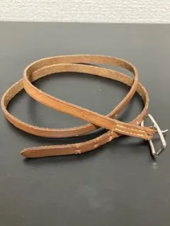 エルメス ジャンボ 2重 レザー ブレスレット チョーカー ゴールド金具
