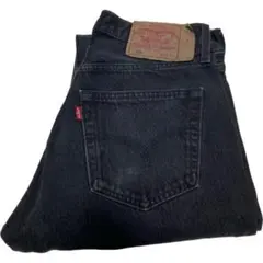 90's～Levi's リーバイス501ブラック後染めデニム パンツW31L36
