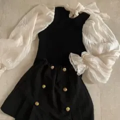 即日発送 venice balloon skirt thetoe ホワイト - メルカリ