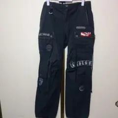 Roen 装飾 ミリタリー カーゴパンツ スタッズ ワッペン パッチ 32