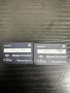 SONY Memory Stick Duo 32MB PSP 2 個セット