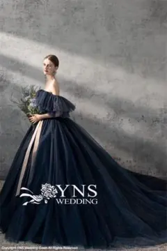 YNS WEDDING カラードレス (パニエ・ドレスケース付き)