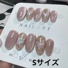 【セツ】マグネット　現品ネイルチップ　付け爪(A1743)のサムネイル