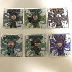 忍たま乱太郎マンチョコ　シール6枚セット